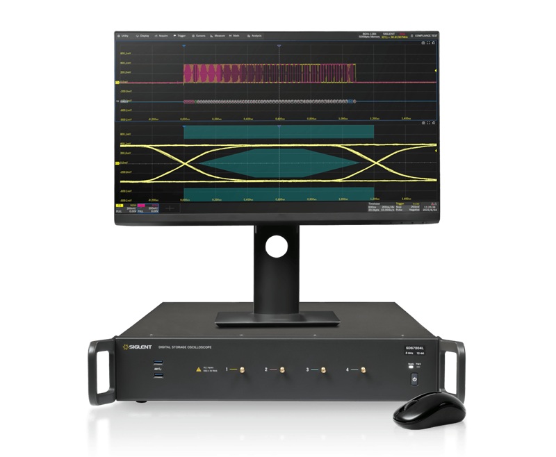 鼎阳紧凑型高分辨率示波器SDS7804L带宽8GHz