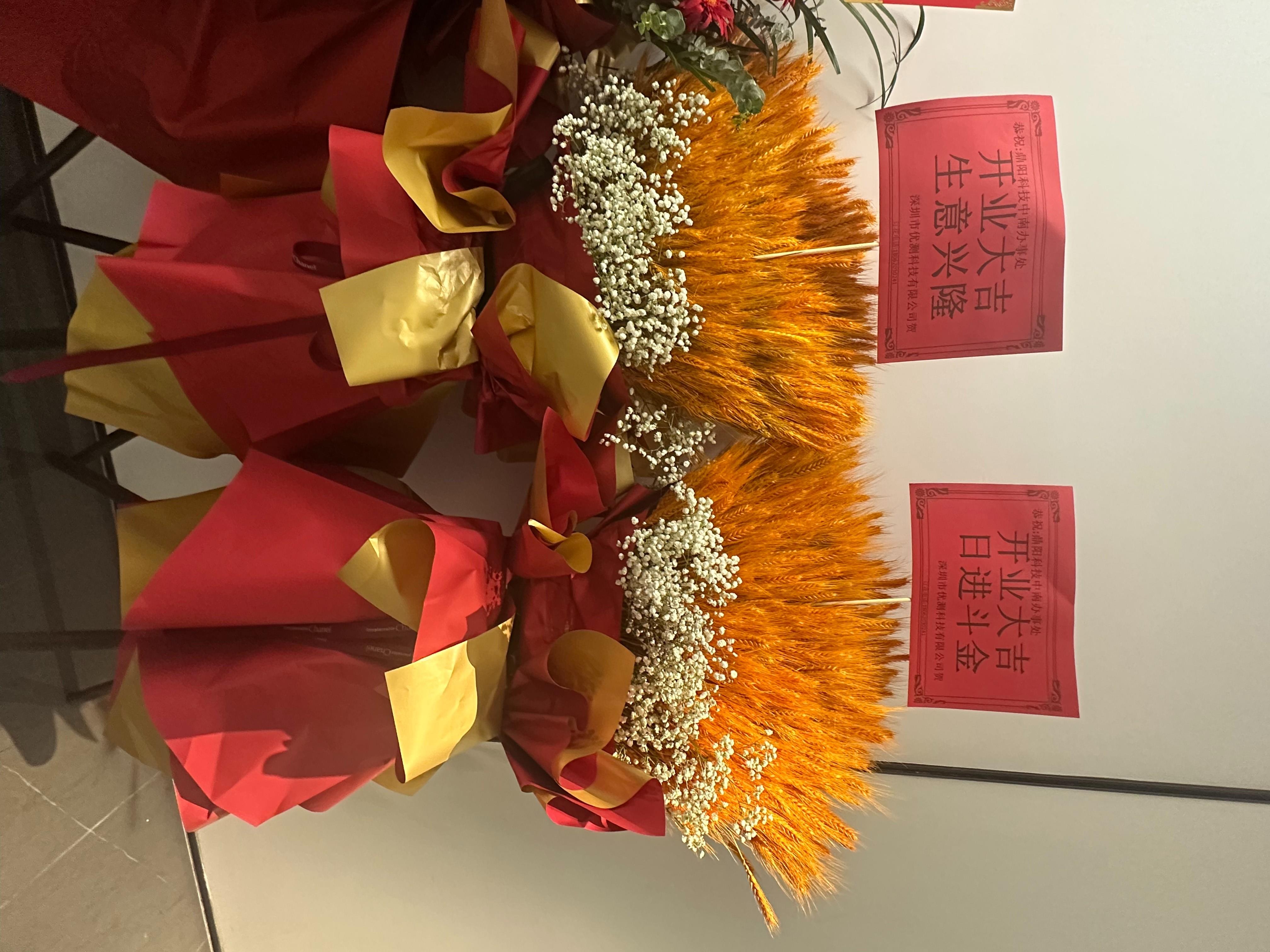 深圳优测科技祝贺鼎阳科技中南办事处挂牌剪彩仪式圆满举行
