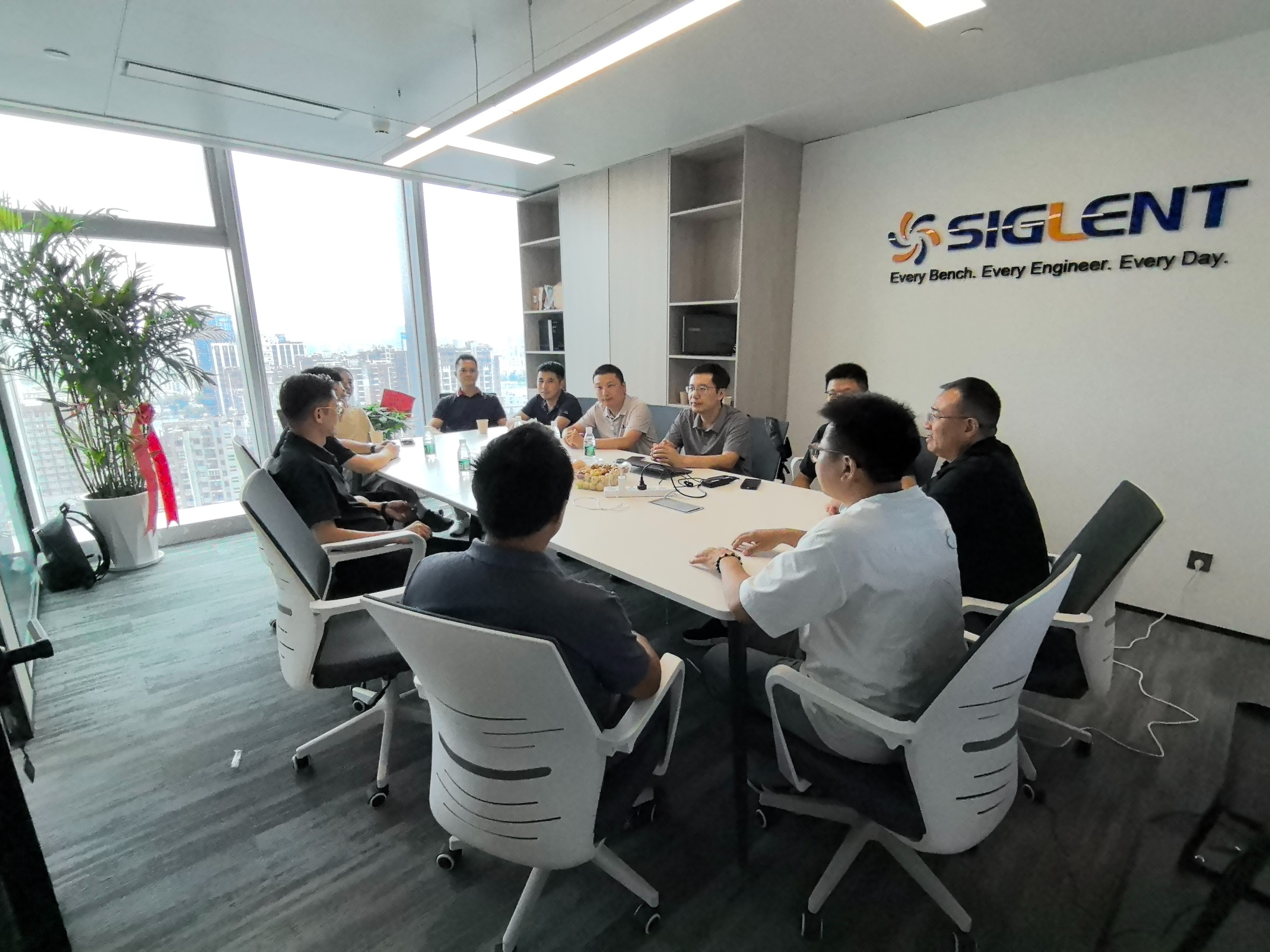 深圳优测科技祝贺鼎阳科技中南办事处挂牌剪彩仪式圆满举行