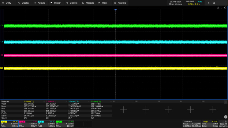 SDS8000A超低本底噪声Low_voice.jpg 20GHz国产示波器SDS8204A