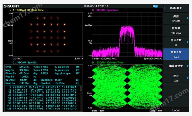 国产3.2GHz频谱分析仪SVA1032X